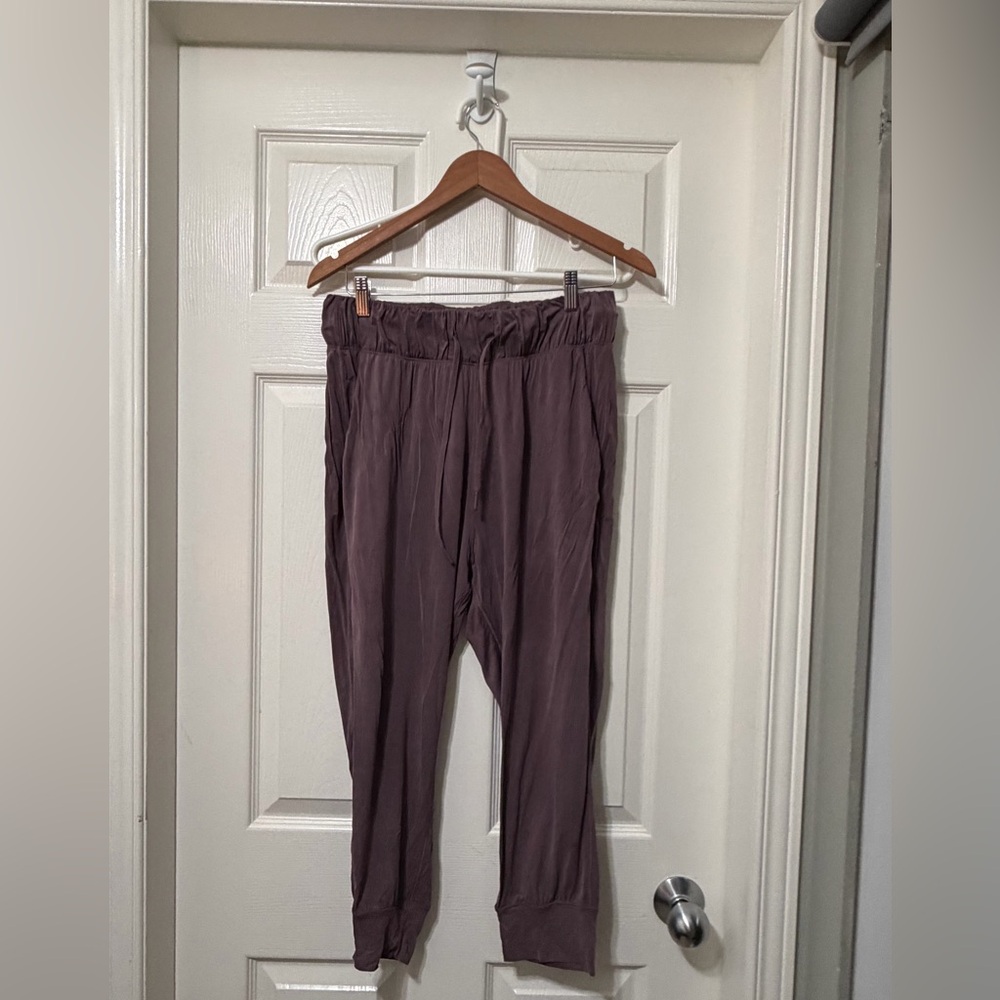 Lululemon athetica lost in leisure crop jogger size 6 euc